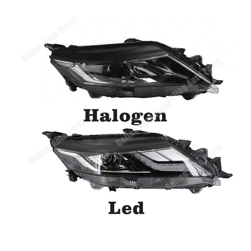Auto Head Lamp Halogen or led front light Headlight day running lights for Mitsubishi L200 Triton 2019-2020