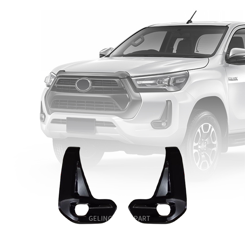Fog Lamp Cover DRL with 2 Colors White/Yellow for Toyota Hilux Revo 2021