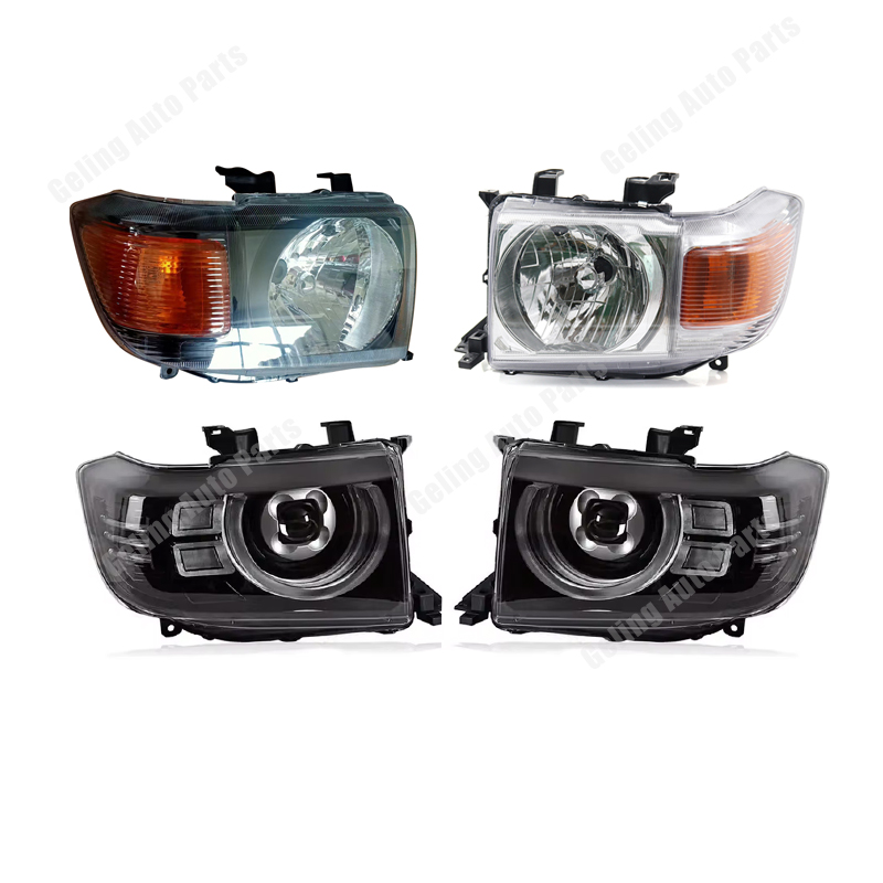 Auto Parts White and BLACK Colour Head Light Lamp Headlight For Toyota Land Cruiser Fj70
