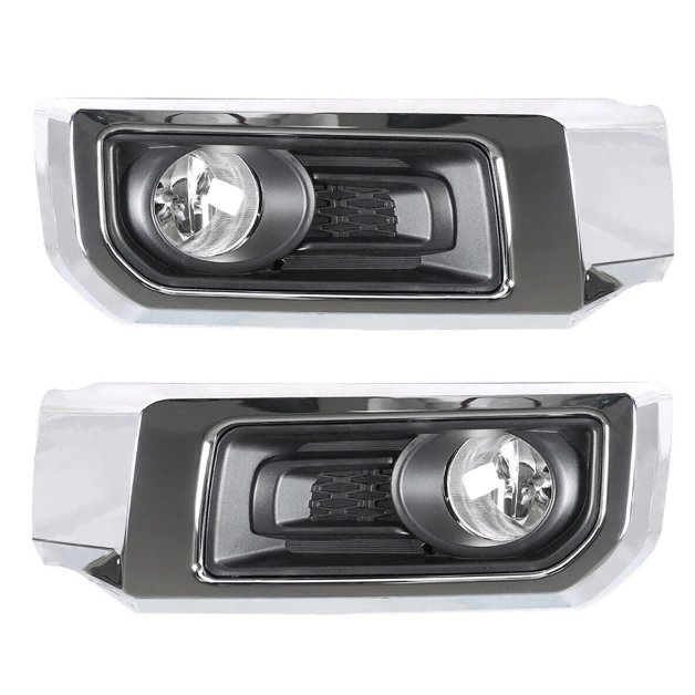 Chrome Fog Light Lamp Lh+Rh For 2014-2021 Toyota 4runner Limited