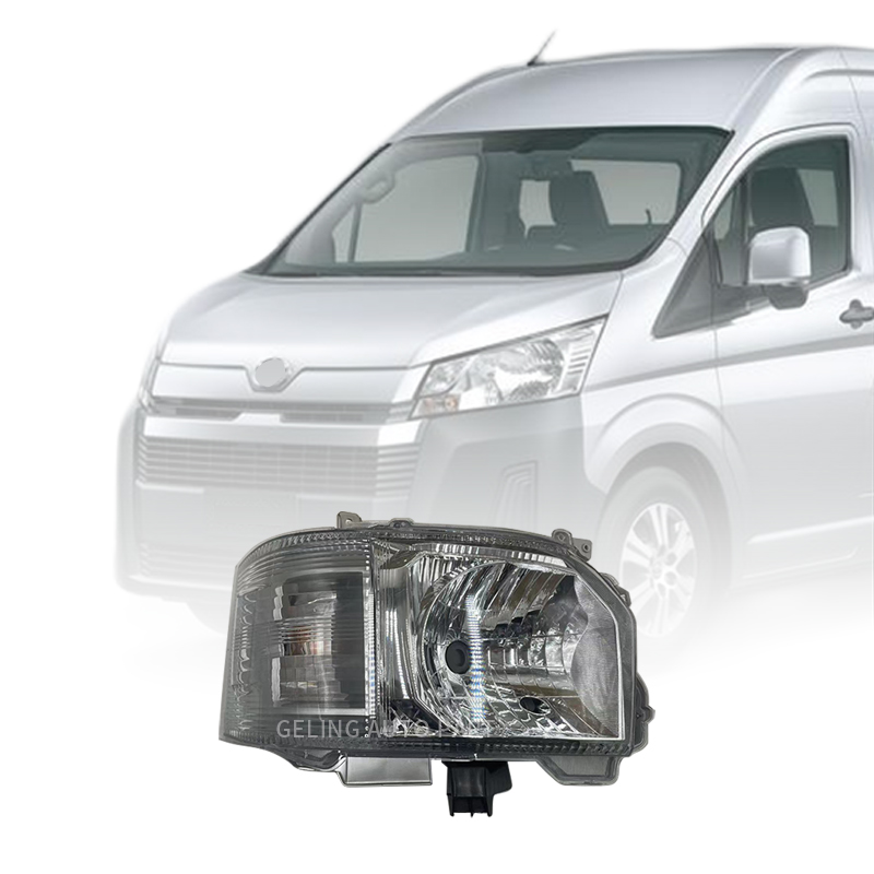 Clear Lens headlight head lamp for Toyota hiace 2014 2015 2016 2017 Ventury Van