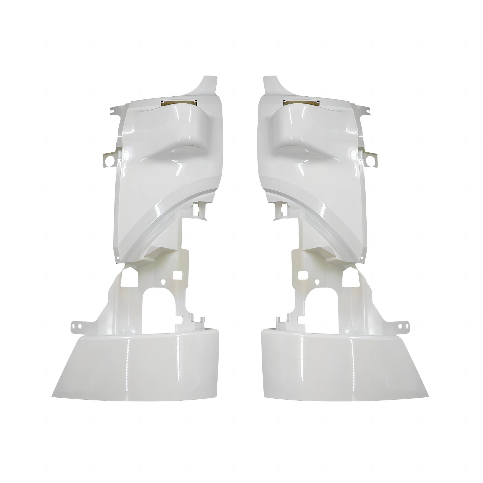 China Factory Price Auto Parts White Car Plastic Corner Bumper Air Deflector for Hino 500