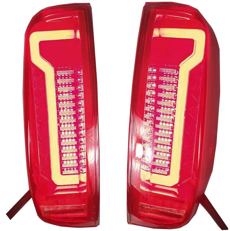 Car Accessories LED Red Lens Rear Tail Lamp Back Light Taillight For Nissan Navara D40 2005 Pickup