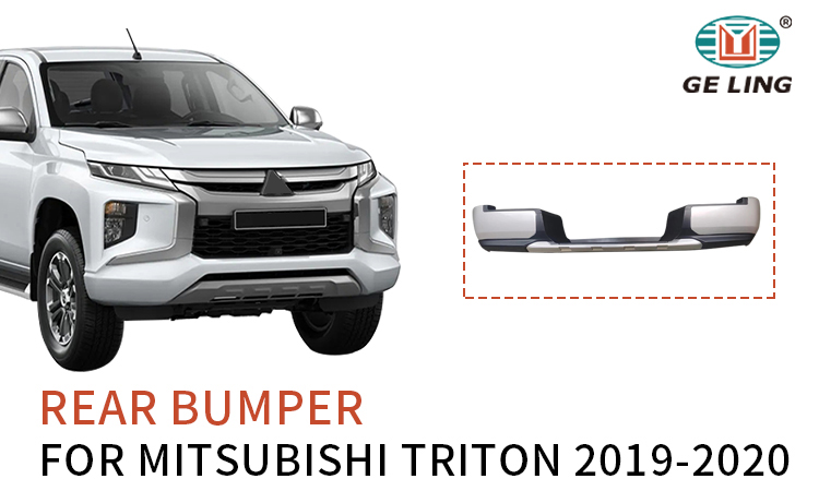 mitsubishi triton rear bumper